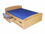 Einzelbett Doppelbett  SILVER aus Kiefer massiv