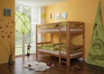 Etagenbett LUPO II aus massiver buche