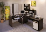B�ro und Arbeitszimmer WORK IN - Komplettset in Wenge Wei�