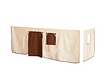 Vorhang f&uuml;r das Etagenbett Lupo Beige-Braun