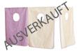 Vorhang f&uuml;r das Etagenbett Oliver Lila-Beige