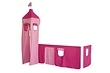 Vorhang f&uuml;r das Hochbett Toby Pink