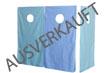 Vorhang f�r das Hochbett Tolly Hellblau-Dunkelblau
